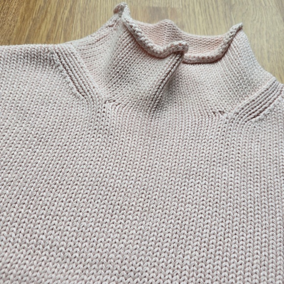J. Crew Factory Signature Roll Neck Cotton Sweater Size XS - Picture 3 of 9